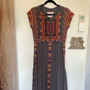 Rare Dress Johnny Was Size Small 2-4